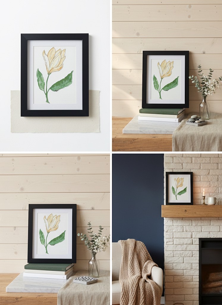 Watercolor Magnolia - Image 3