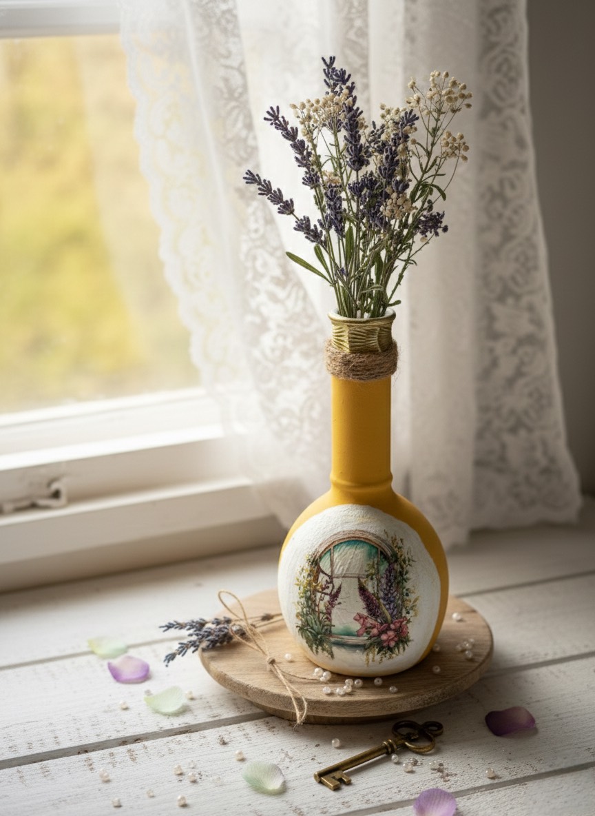 Midsummer Hobbit Vase
