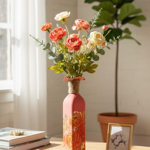 Gilded Flora Vase