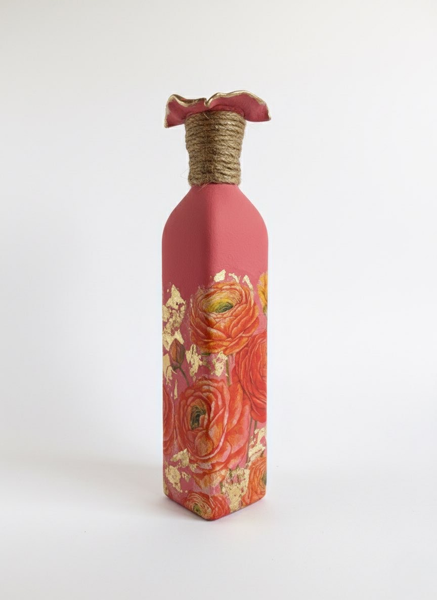 Gilded Flora Vase - Image 3