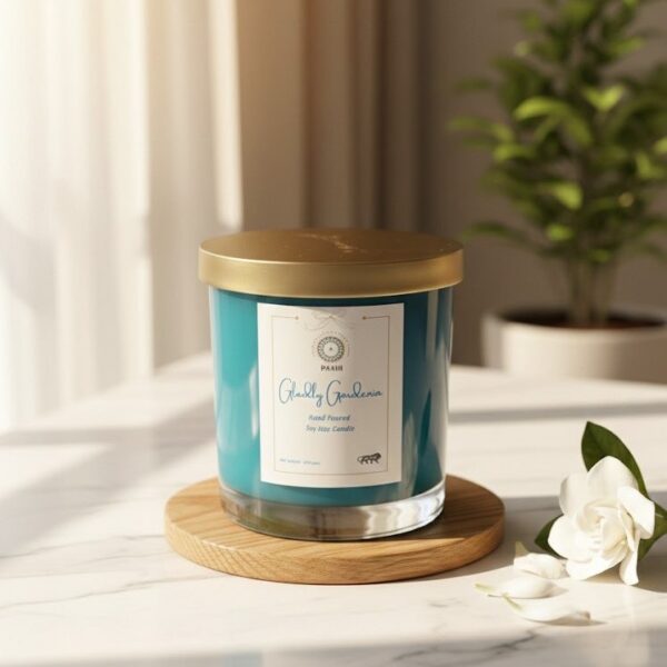 Jewel Toned Jar Candle