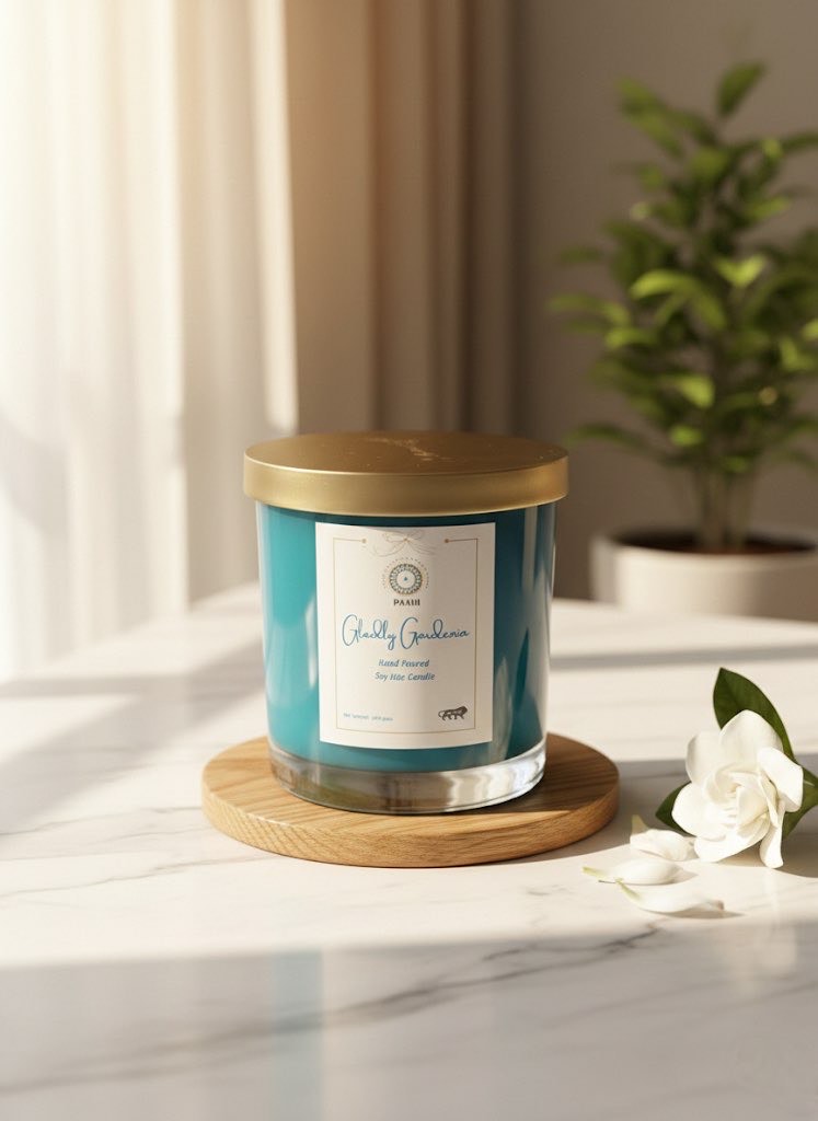 Jewel Toned Jar Candle