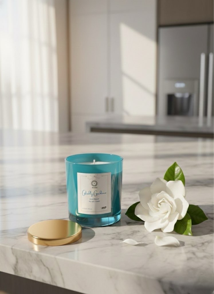 Jewel Toned Jar Candle - Image 2