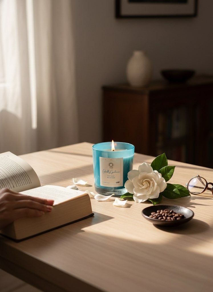 Jewel Toned Jar Candle - Image 4