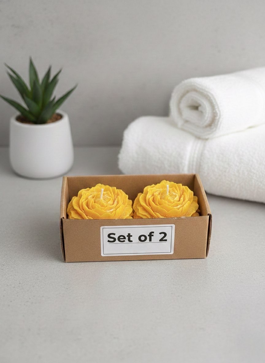 Peony Candle-Pack of 2 - Image 2