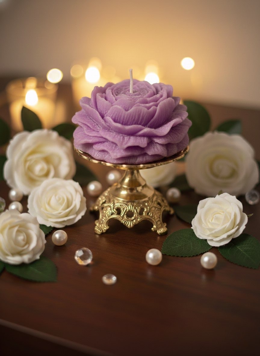 Peony Candle-Pack of 2 - Image 4