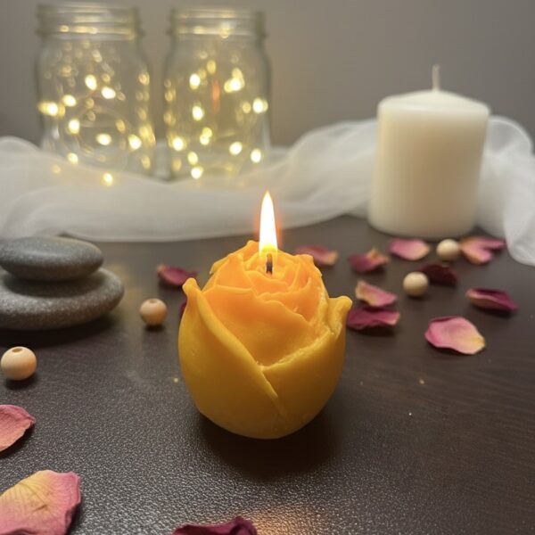 Rose Candle